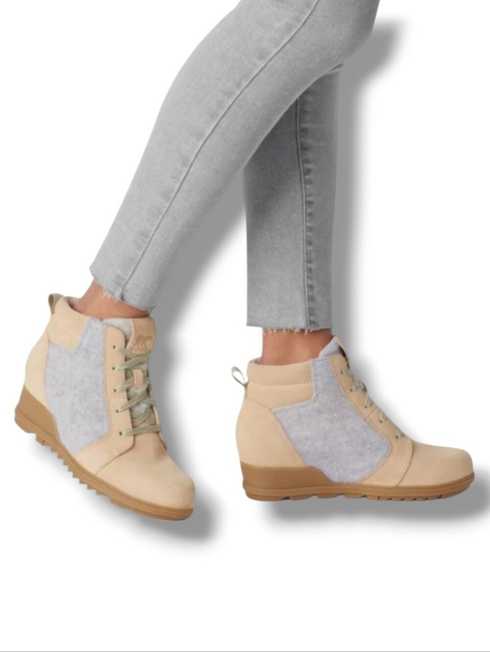 Sorel Evie Ankle Lace Booties Size Woman's 8.5 NWT Retail $180